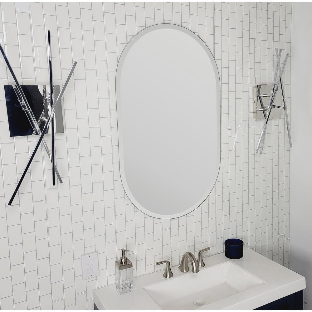Decor Wonderland Khloe Modern Bathroom Mirror 39.5 X 23.6