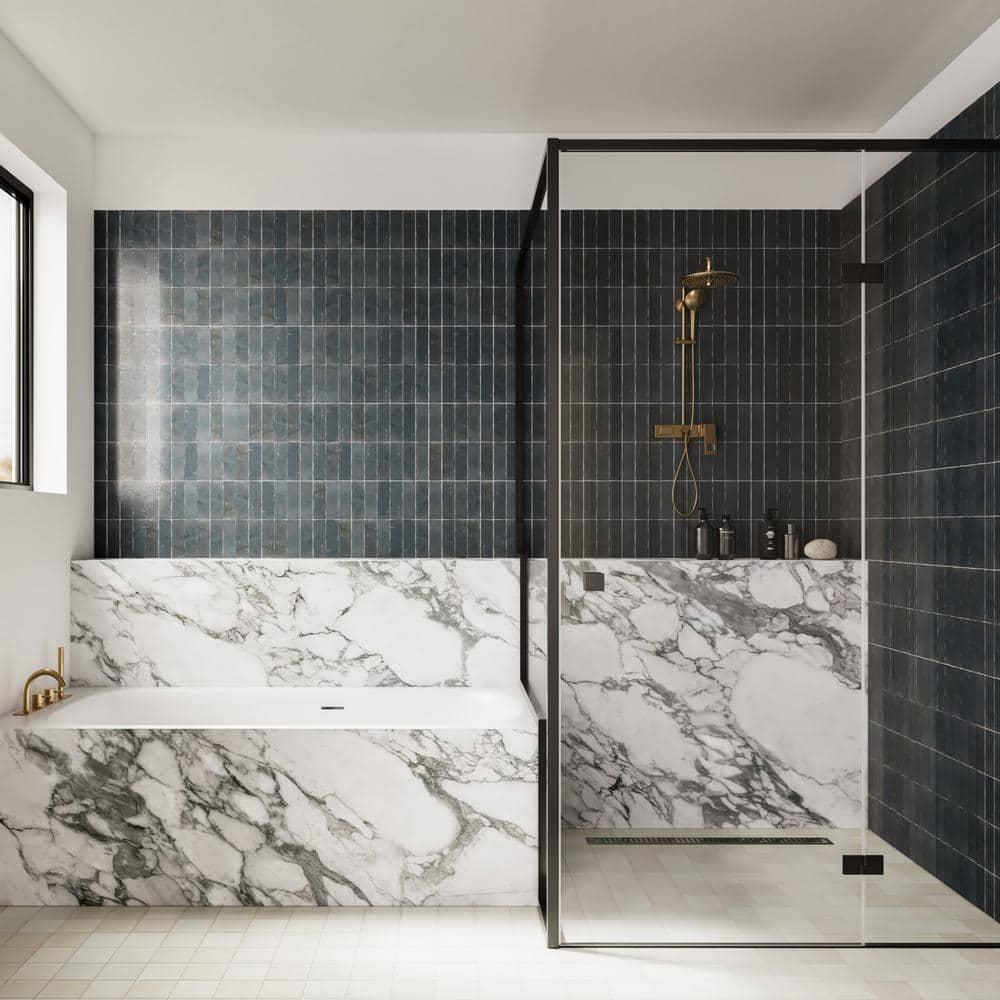 Celine 4" x 4" Porcelain Mosaic Sheet Wall & Floor Tile