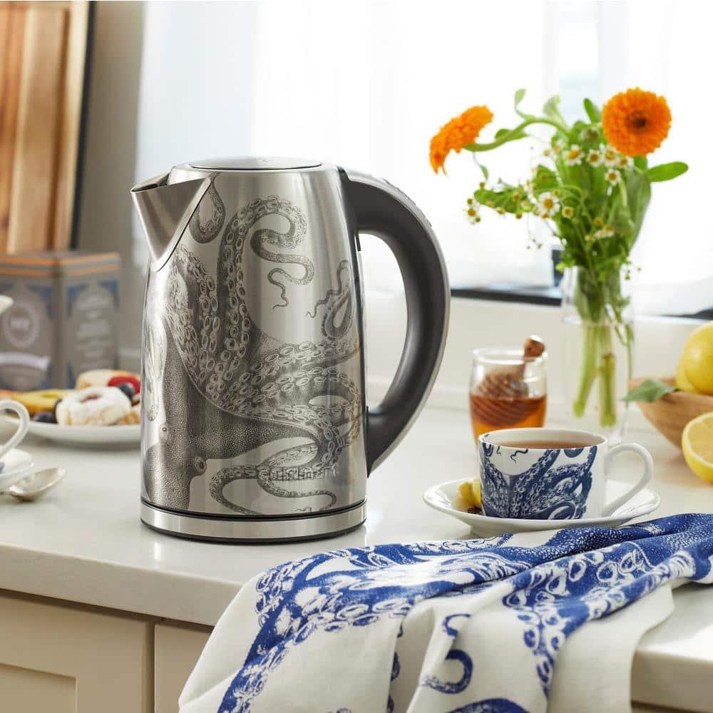 Cuisinart Caskata PerfecTemp 1.7-Liter Cordless Programmable Electric Tea Kettle with Stay Cool Non-Slip Handle