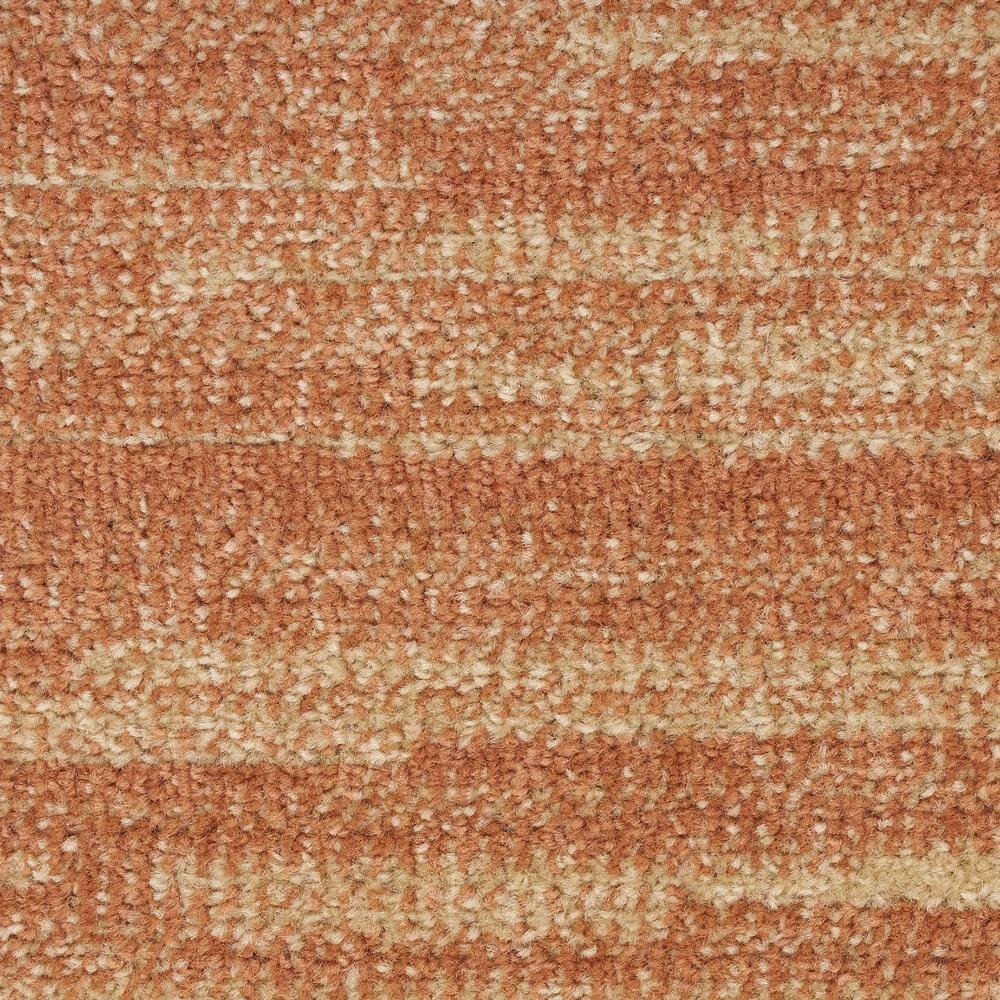 Nourison Essentials Easy Care Indoor Outdoor Area Rug - Rust 2' x 4'