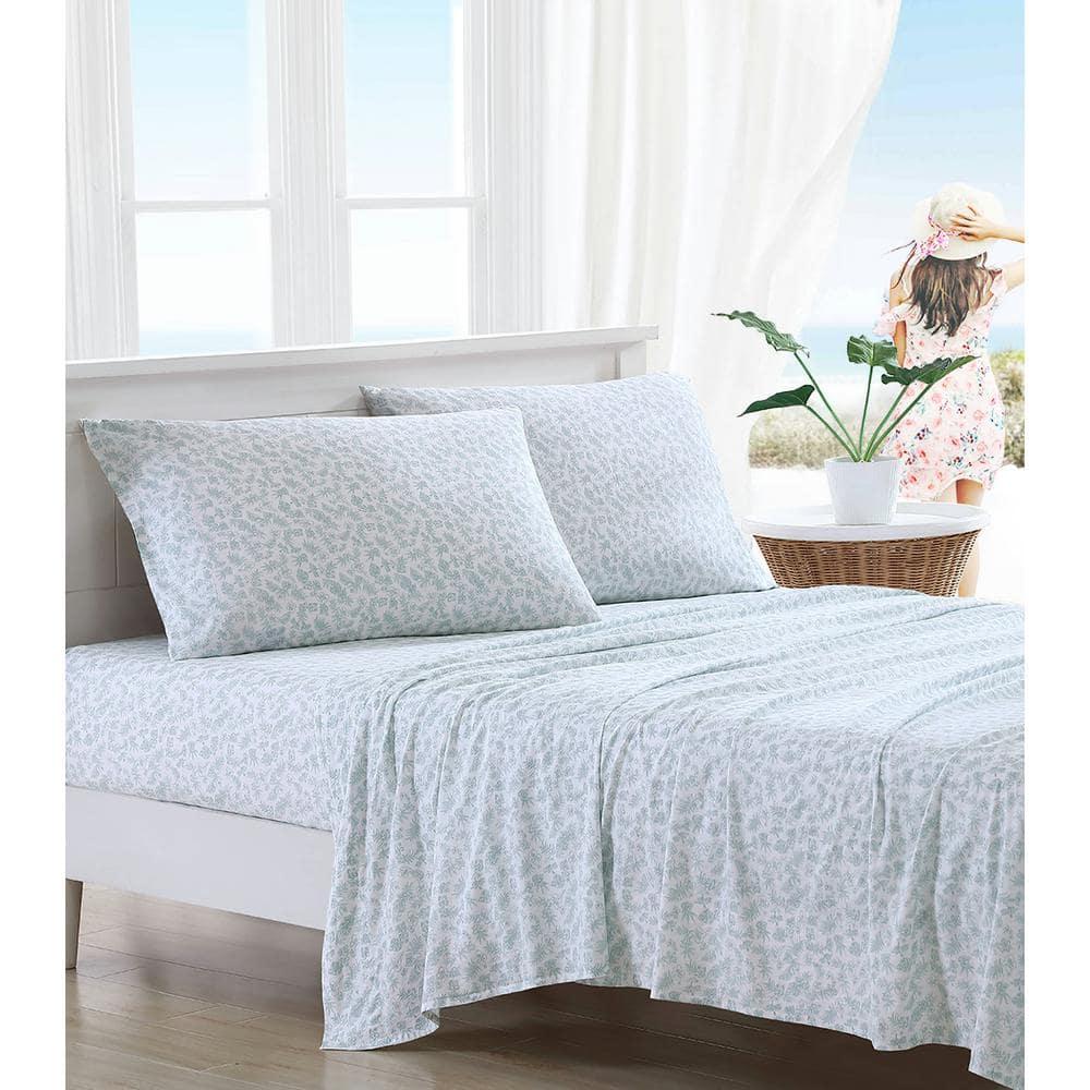 King Printed Pattern Sheet Set Hibiscus Bloom - Tommy Bahama