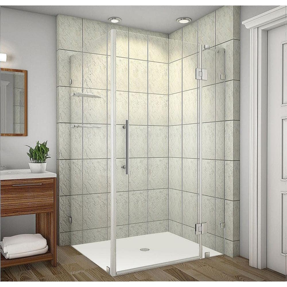Avalux GS 42" x 72" Square Hinged Shower Enclosure