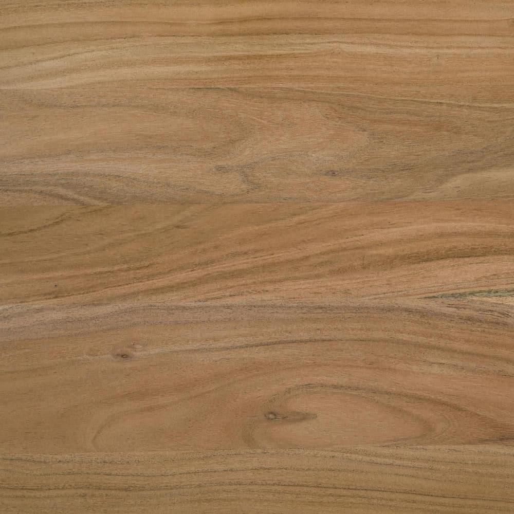 Benjara  30 x 80 x 40 in. Wood Rectangular Dining Table with Double Pedestal Base, Brown & Black