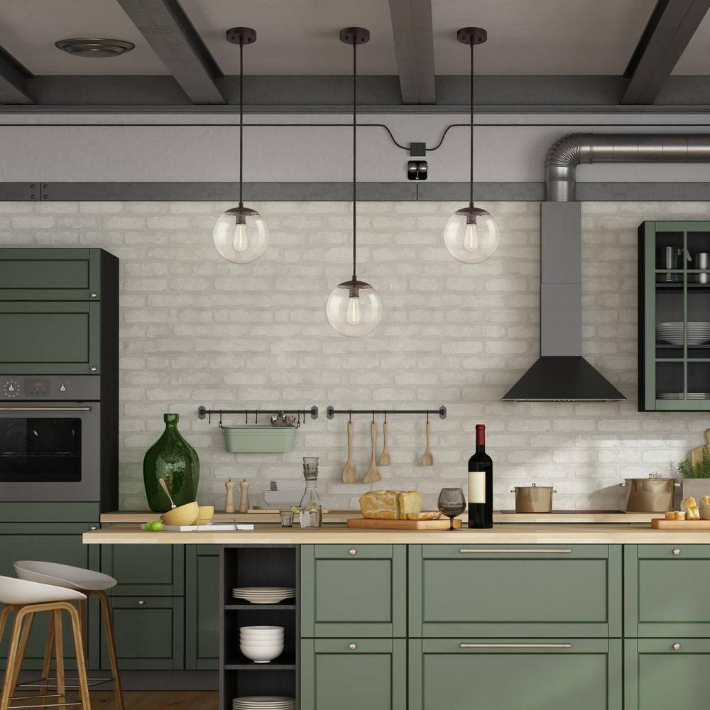 Design House  Gracelyn Pendant Light in Matte Black