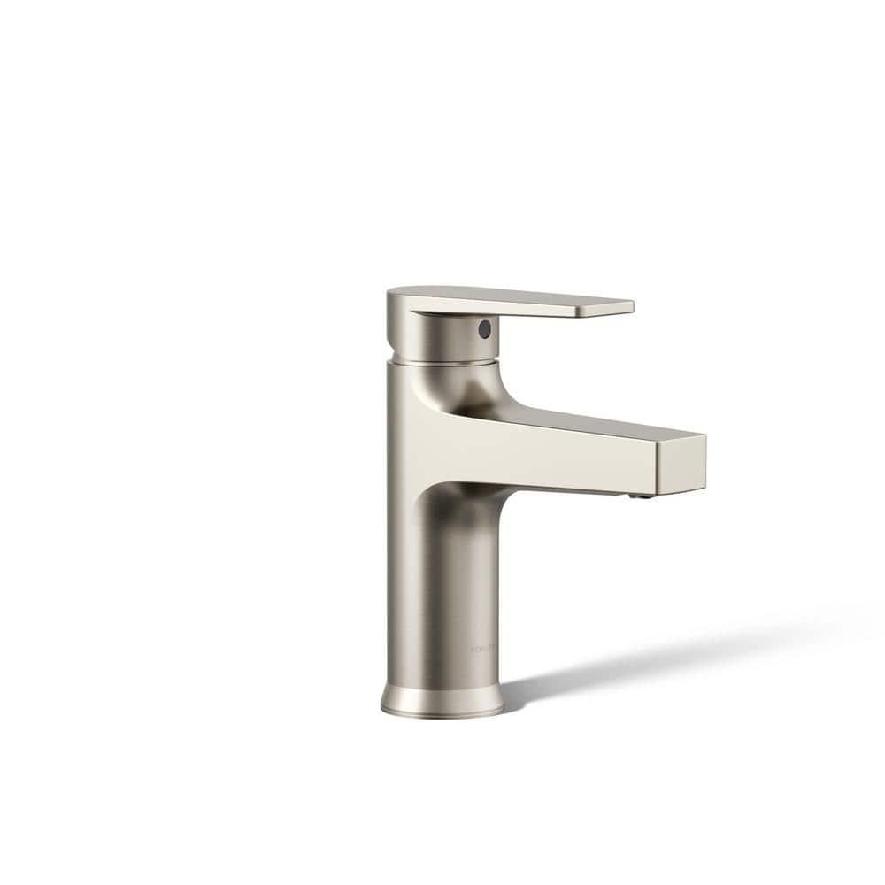 Kohler Taut Single-Handle Bathroom Faucet with Pop-Up Drain Assembly, One Hole Bathroom Sink Faucet, 1.2 gpm