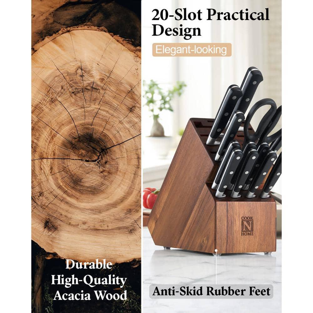 Cook N Home Cook N Home Knife Storage Block Without Knives