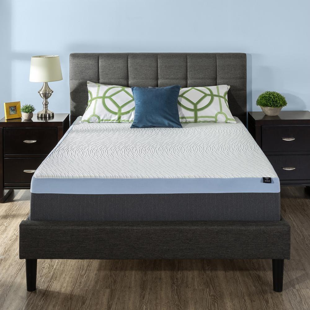 Zinus Pressure Relief 13" Gel Memory Foam Mattress, Adult, California King