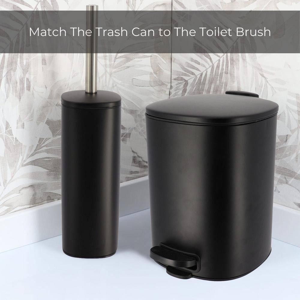 Evideco Mel Metal Step On Kitchen Trash Can - 1.3 Gallons