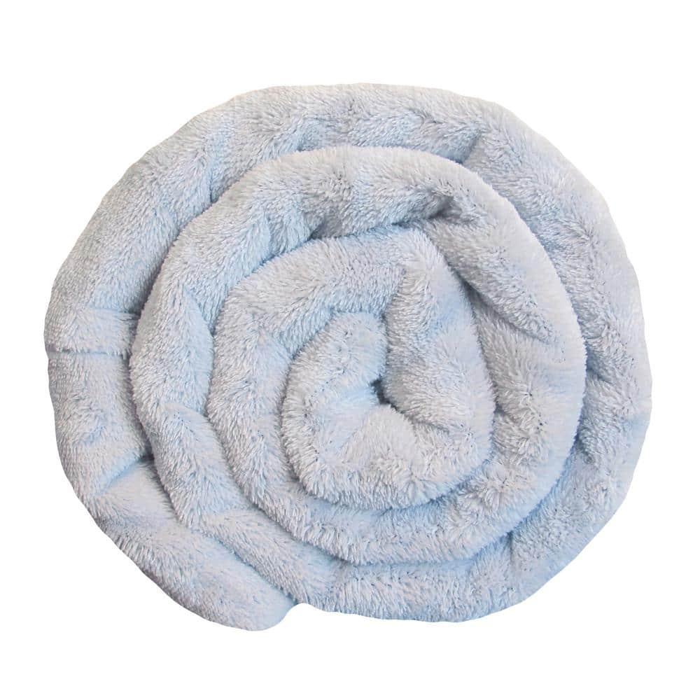 DreamLab 15lb Weighted Blanket with Washable Cover, Grey