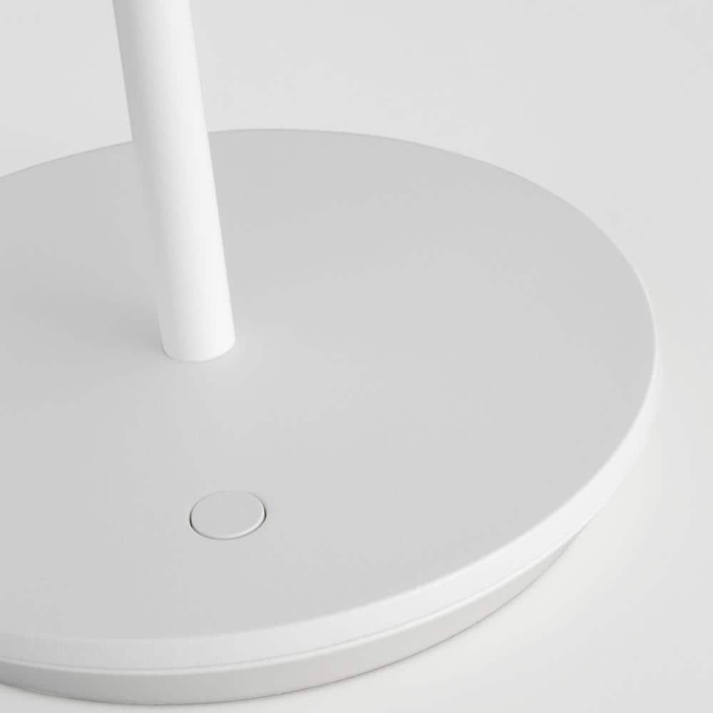 Carla Cordless Table Lamp - White / Small