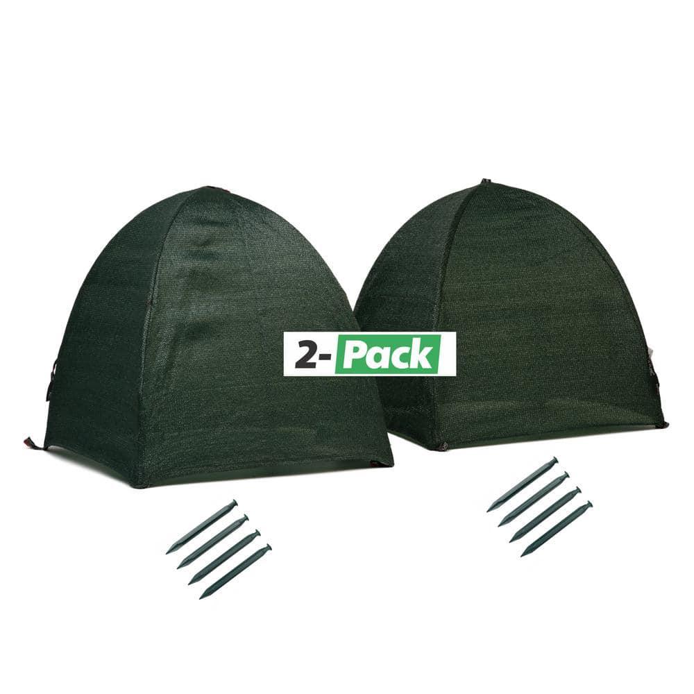 NuVue Products 22250, Winter Shrub Covers: 22" L x 22" W x 22" H - 2 Pack