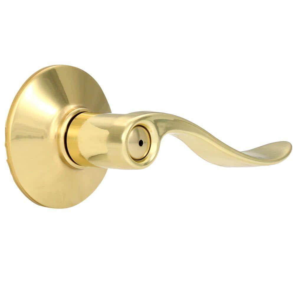 Accent Privacy Door Lever with Rosette