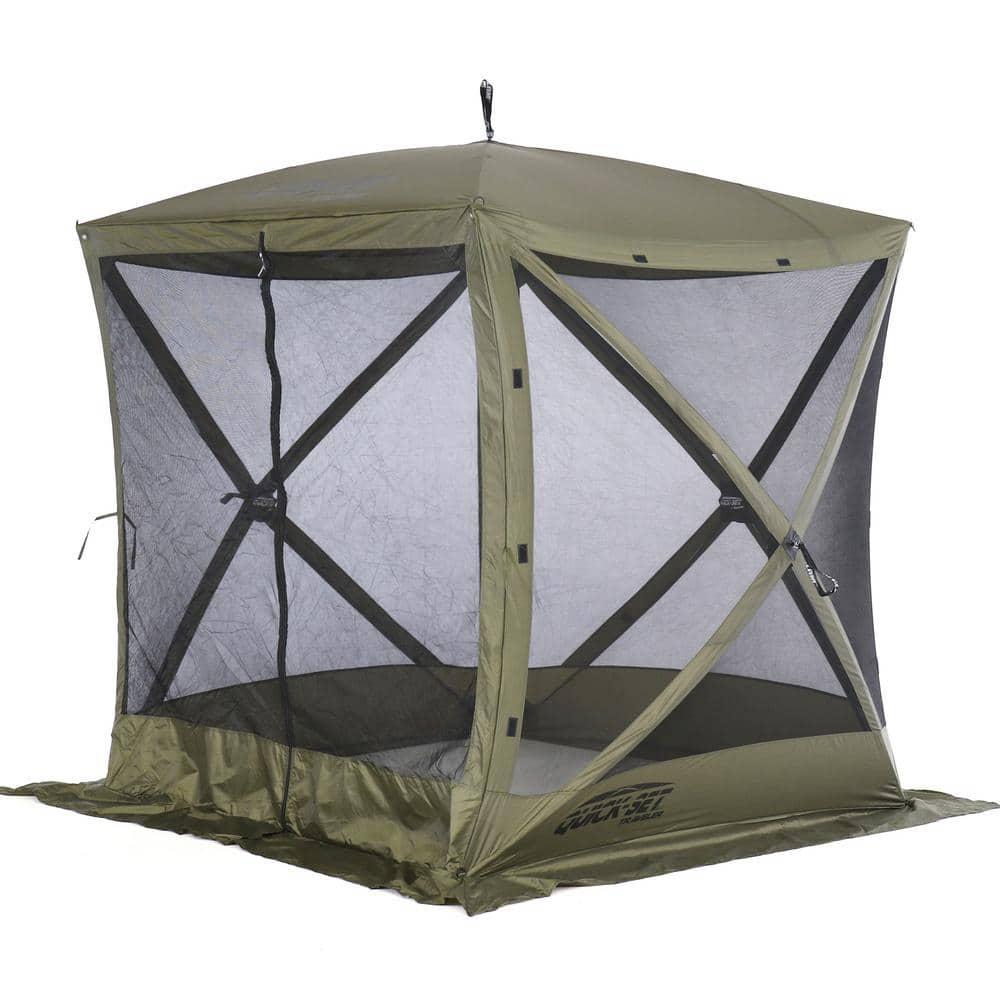CLAM Quick-Set Portable Outdoor Camping Canopy Shelter