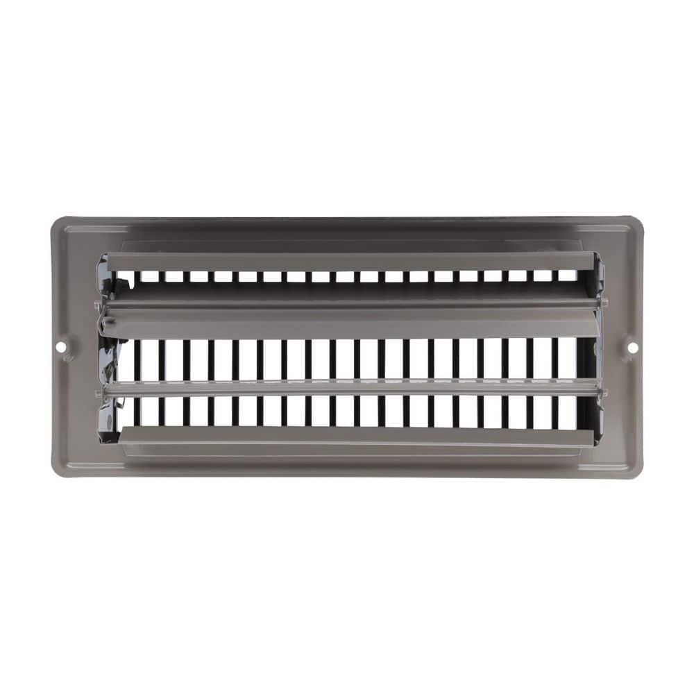 Brown Steel Floor Register for Mobile Homes and RVs