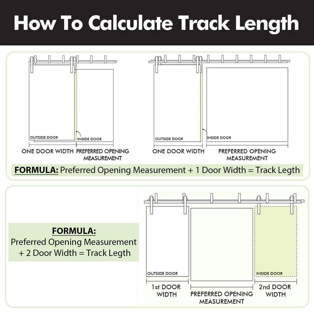 Homacer Black Rustic Diamond Design Double Track Bypass Barn Door Hardware Kit For Two Use( Door Not Included)