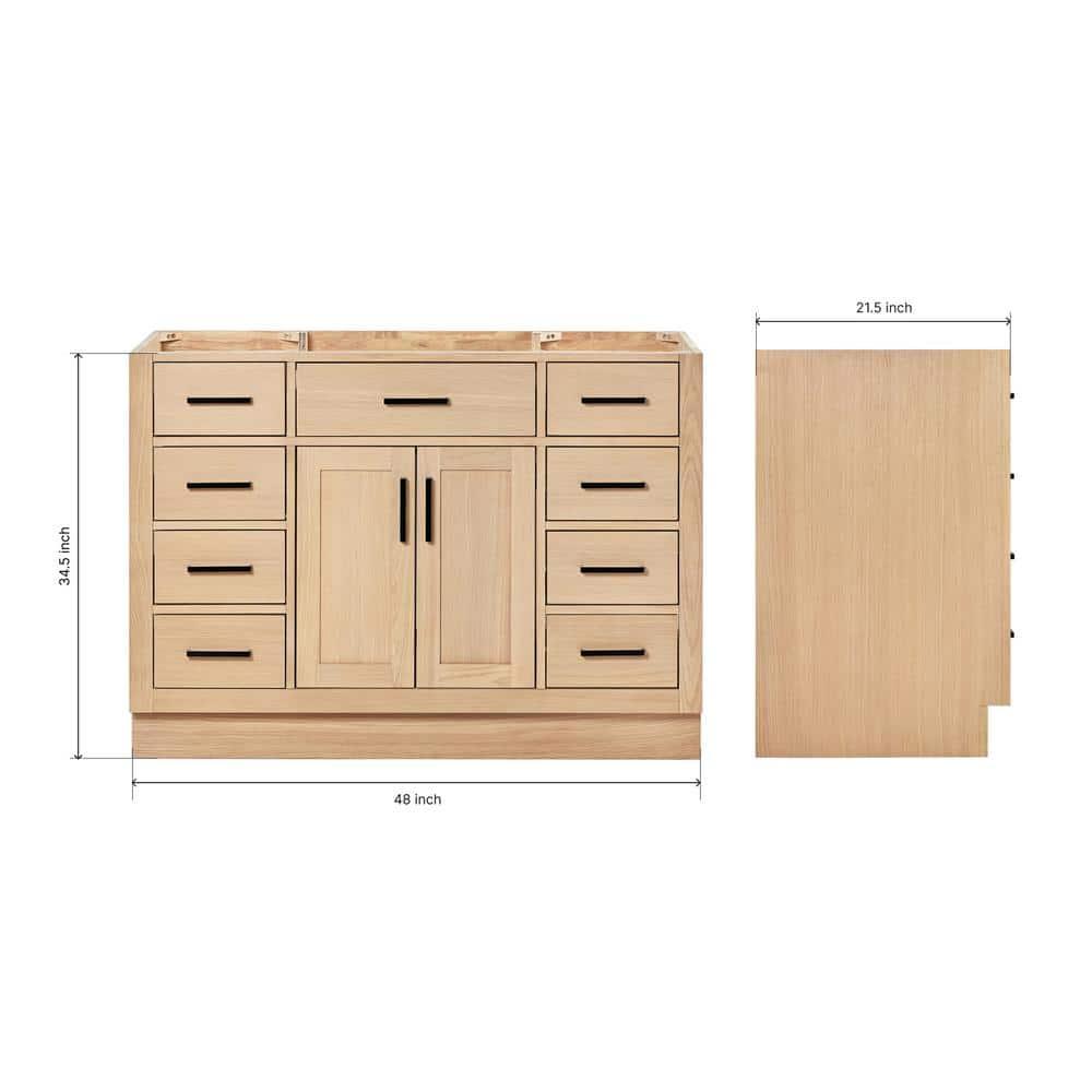 ARIEL Hepburn 48 Bathroom Vanity Base Only