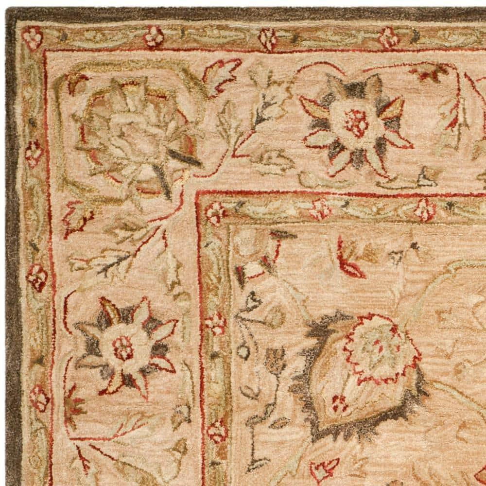 SAFAVIEH Anatolia Venice Traditional Wool Area Rug, Beige, 12' x 15'