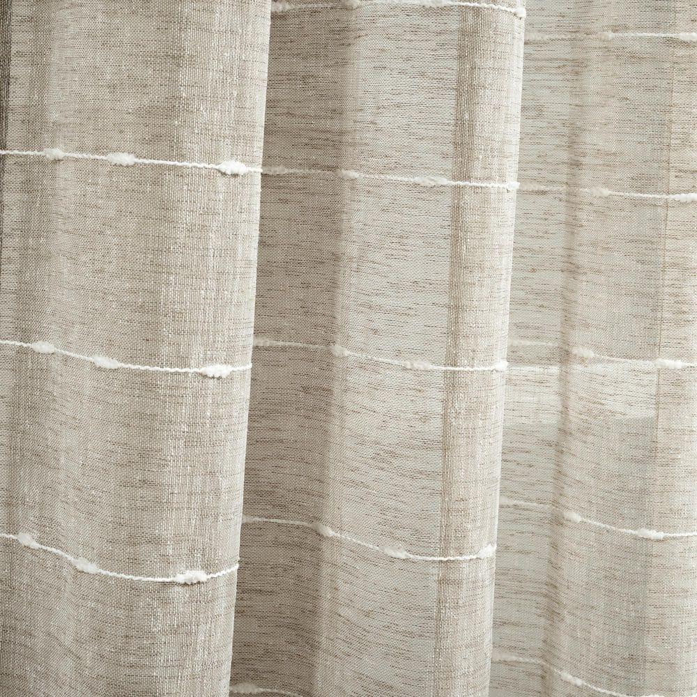 Lush Decor Polyester Sheer Curtain Pair (Set of 2)