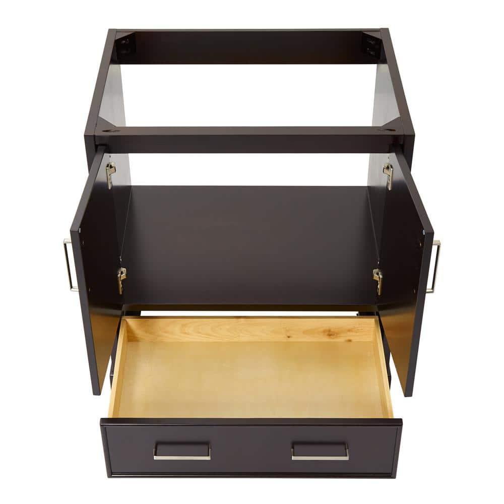 Ariel M031s-Bc Stafford 30" Single Free Standing Vanity Cabinet Only - Brown