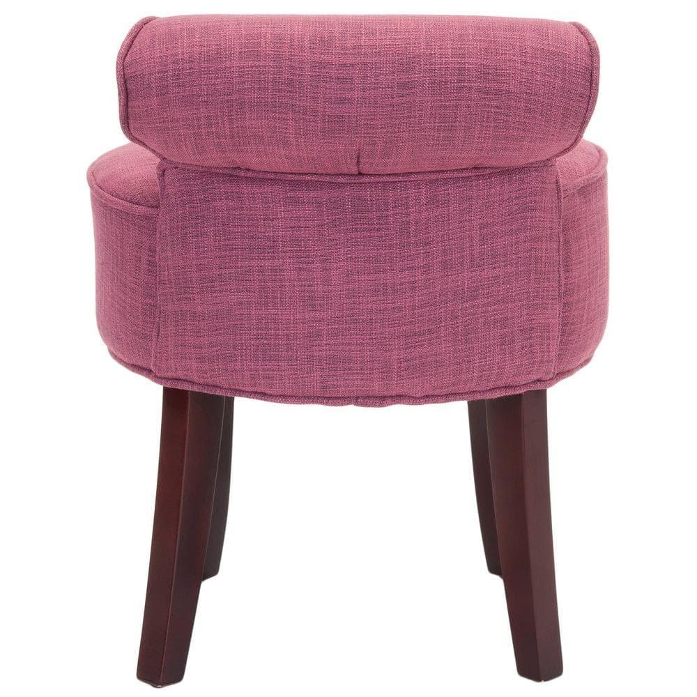 Georgia Vanity Stool - MCR4546 - Rose - Safavieh