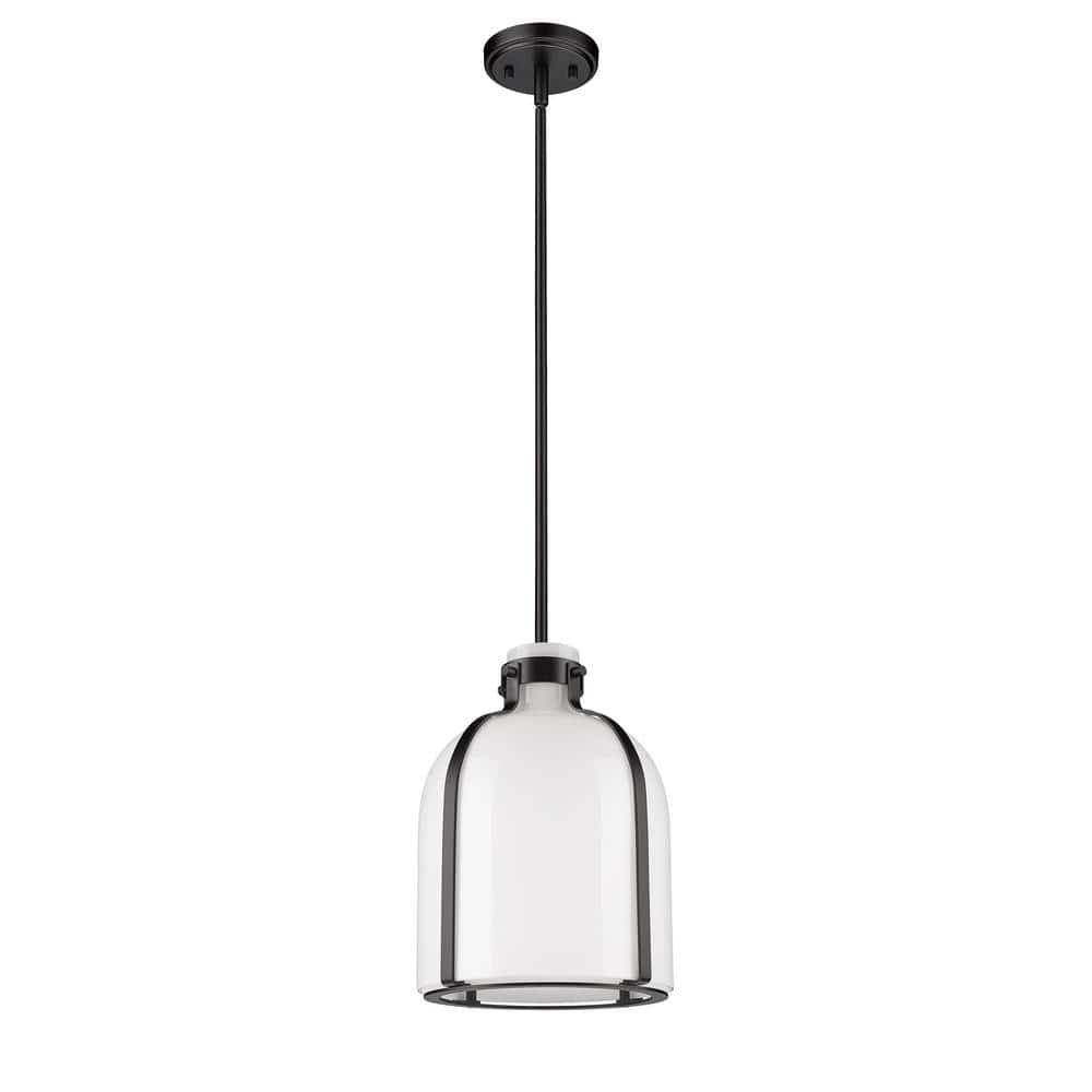 Z-Lite Pearson 1 - Light Chandelier in  Matte Black