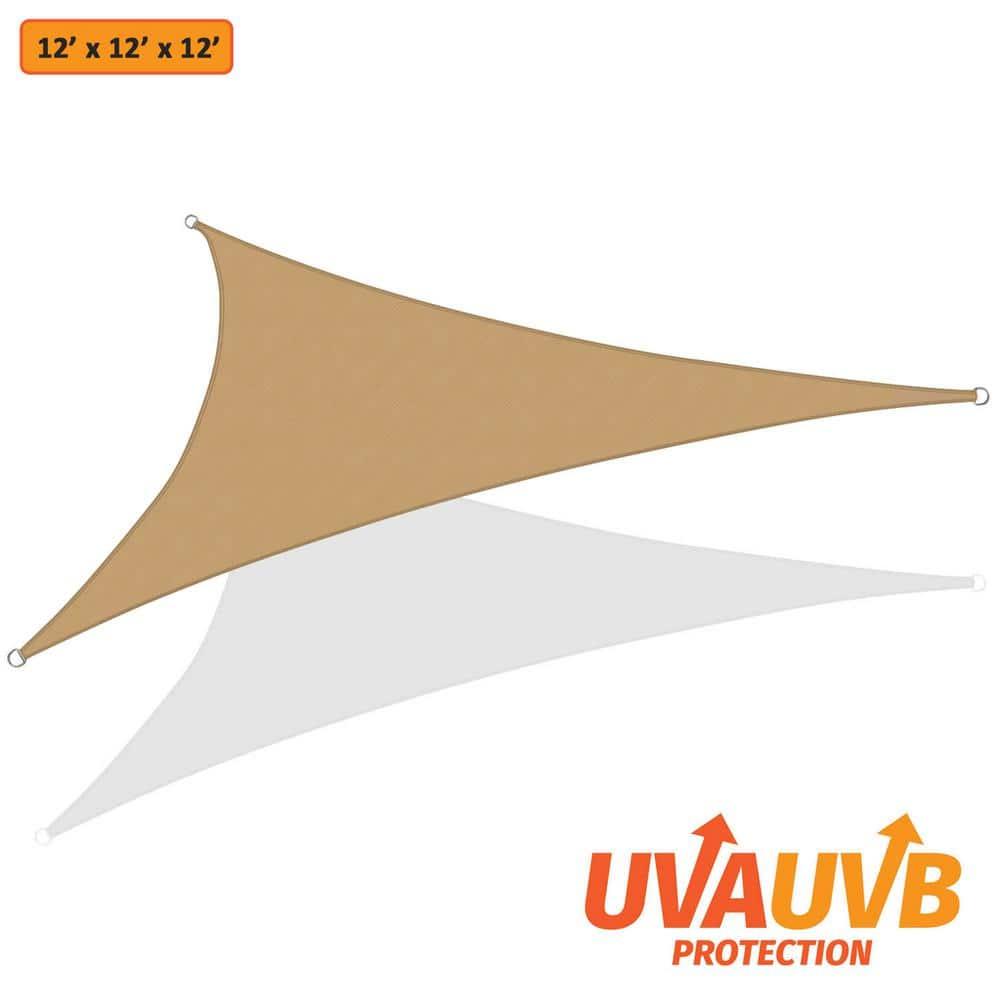 Khomo Gear Sun 12' Triangle Shade Sail