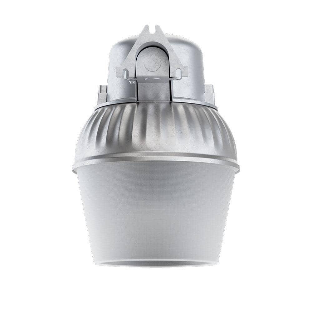 2 - Head LED Hardwired Dusk to Dawn Outdoor Security Flood Light