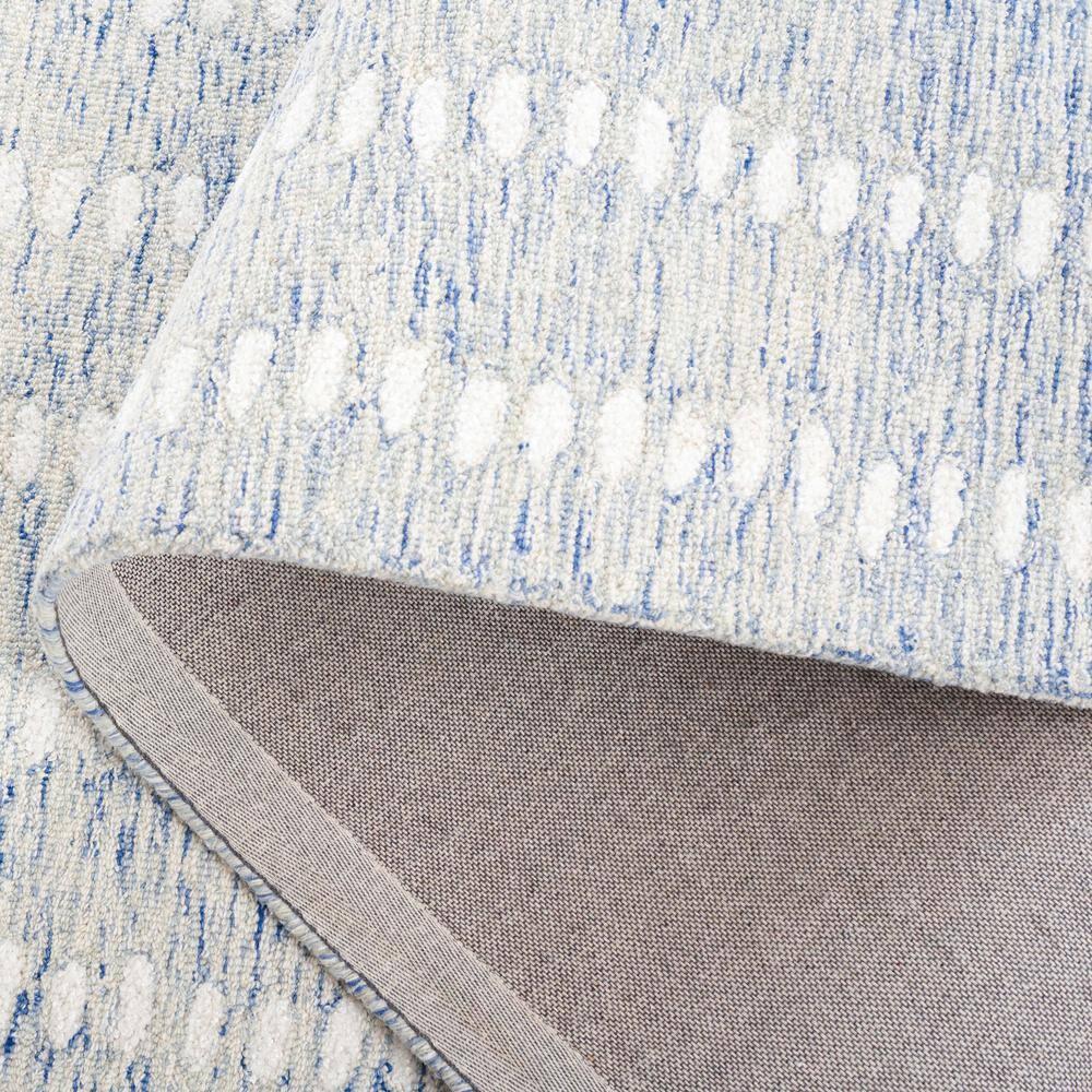 SAFAVIEH Abstract Madrid Striped Geometric Area Rug, Blue/Ivory, 3' x 5'