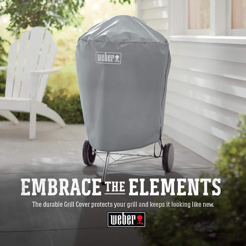 Weber 7176 Charcoal Kettle Grill Cover For Weber 22-Inch Grills