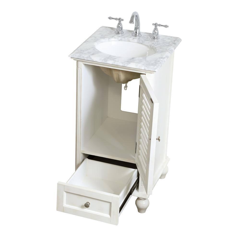 Page 19" Single Sink Vanity