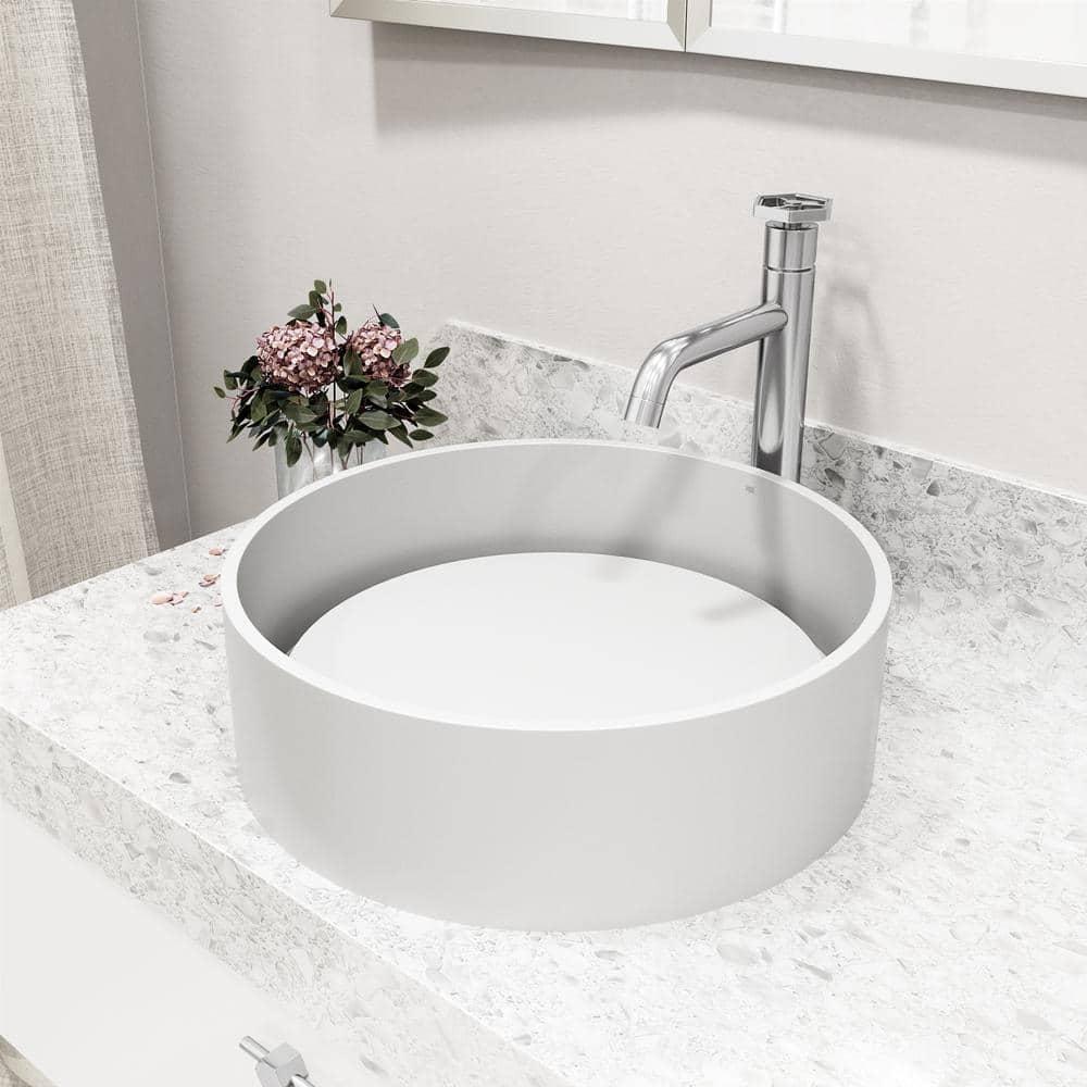 Ruxton 12" H Single Handle Vessel Sink Bathroom Faucet
