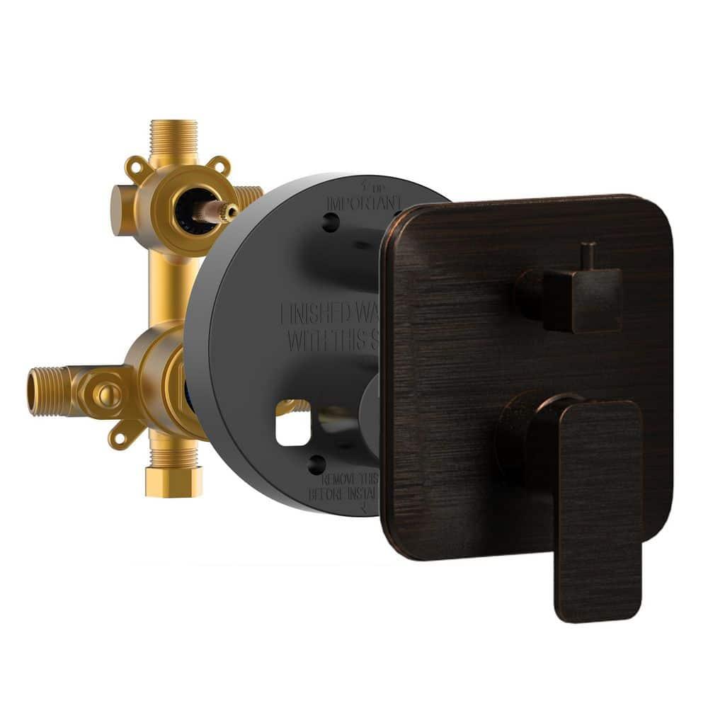 Resort Complete Shower System with Rough-in Valve