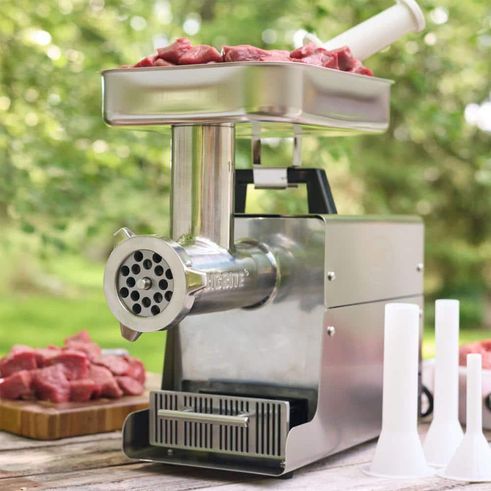 LEM #32 Big Bite Meat Grinder 1.5 HP Stainless Steel