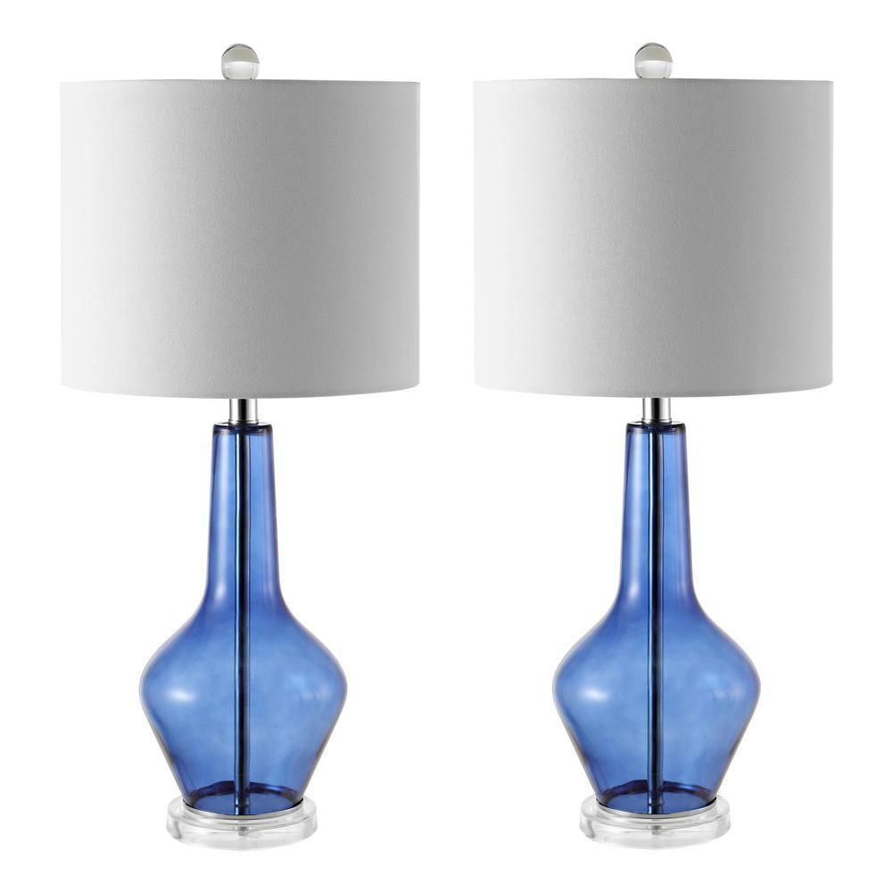 Brisor Table Lamp (Set of 2) - 22 Inch Height - TBL4222 - Blue - Safavieh