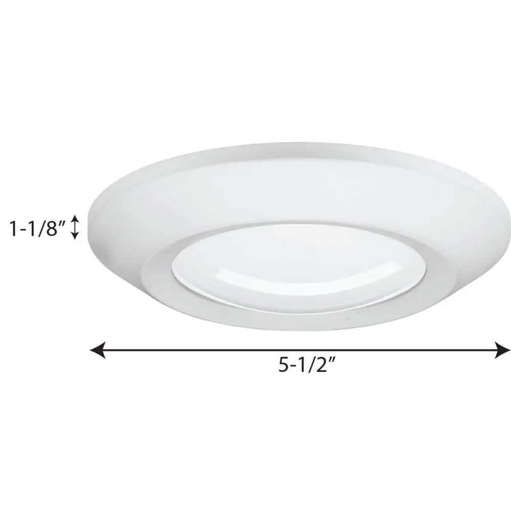5-1/2" Intrinsic Collection Surface Mount LED in White