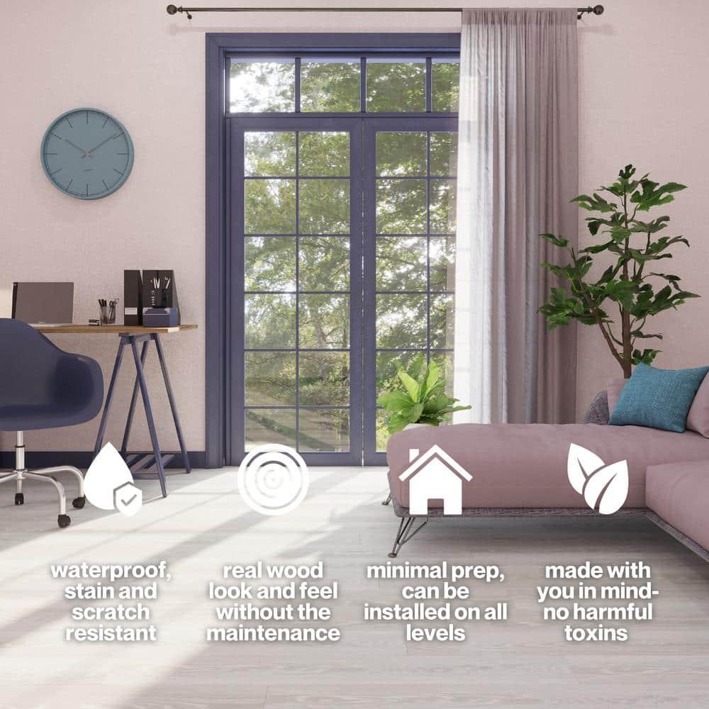 Lucida USA MaxCore Pro 20mil x 7.3" W x 48" L Click Lock Luxury Vinyl Plank Flooring