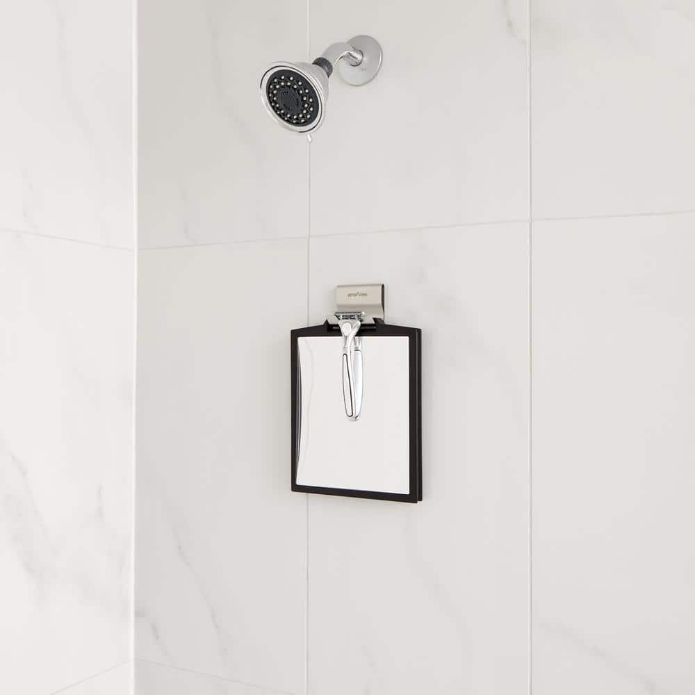 Better Living Products DOPPIO Double Sided Magnifying Shower Mirror
