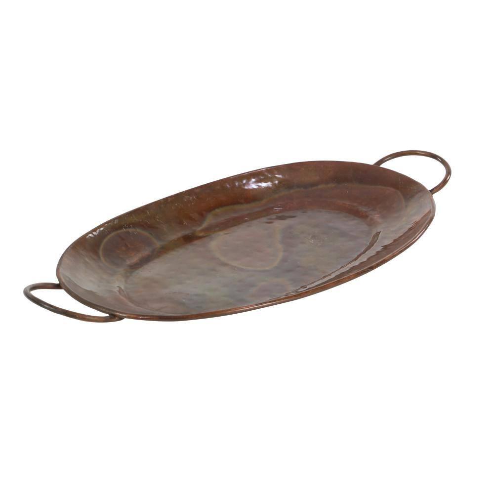 Gracie Oaks Crites Metal Tray