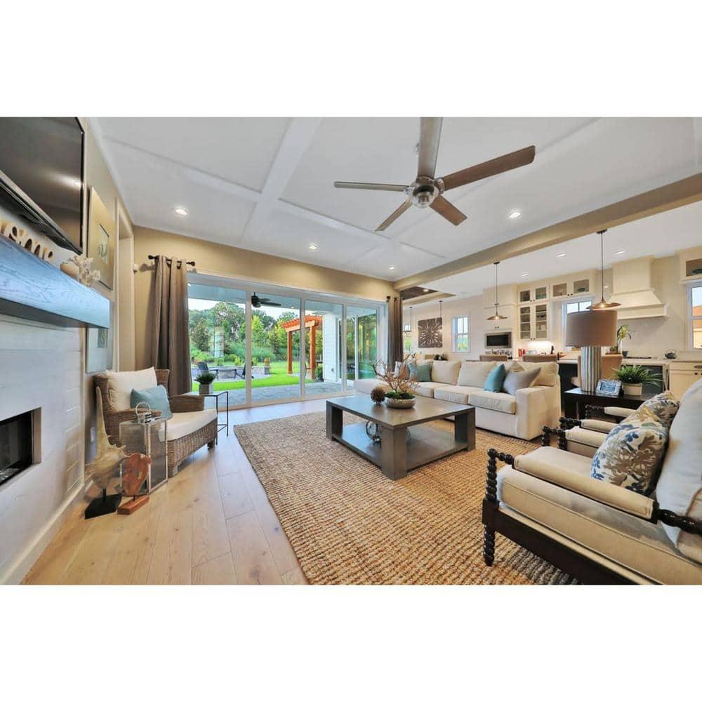 P2546-09-Progress Lighting-Ellwood - Wide - Ceiling Fan - Handheld Remote in Transitional and Coastal style - 68 Inches wide by 15.75 Inches
