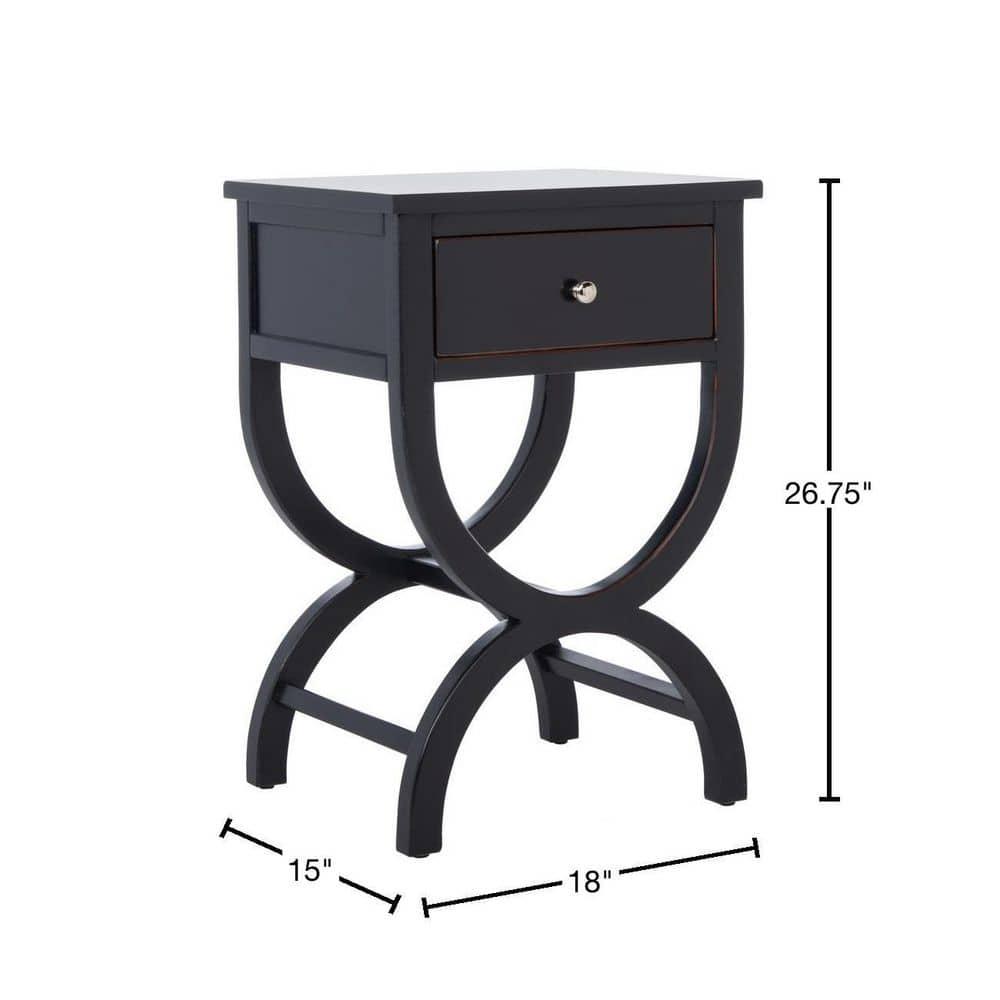 Floris End Table With Storage