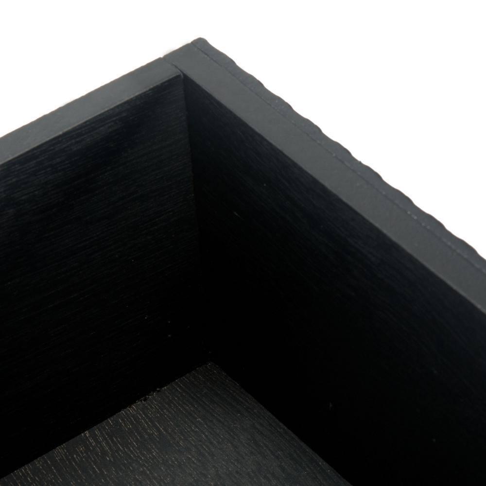 Haines 2 Drawer Console Table - Black - Safavieh