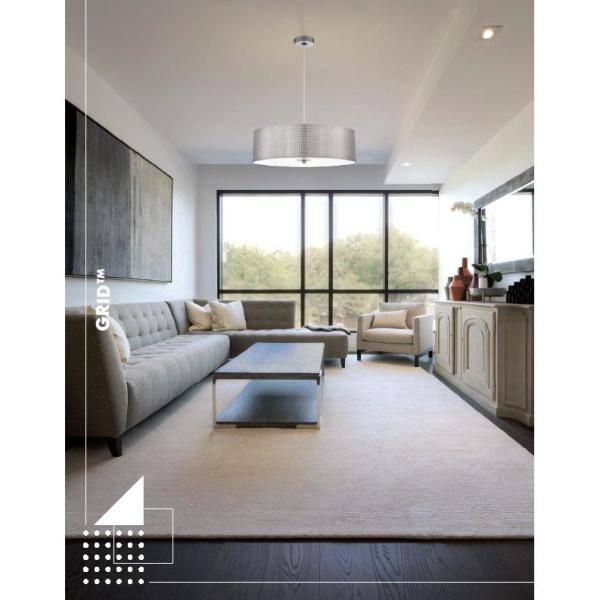 1 - Light Brushed Nickel Single Pendant