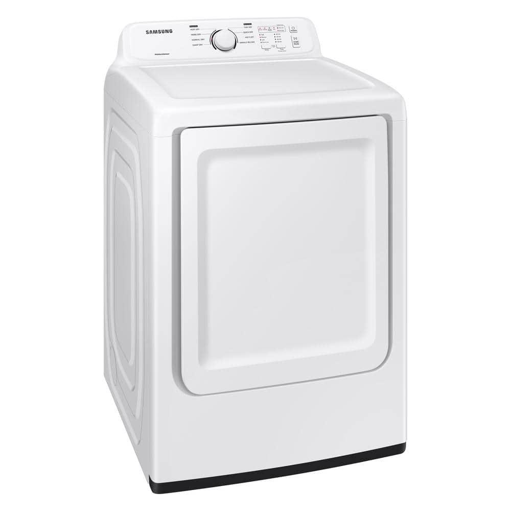 Samsung 7.2 cu. ft. Electric Dryer with Sensor Dry and 8 Drying Cycles