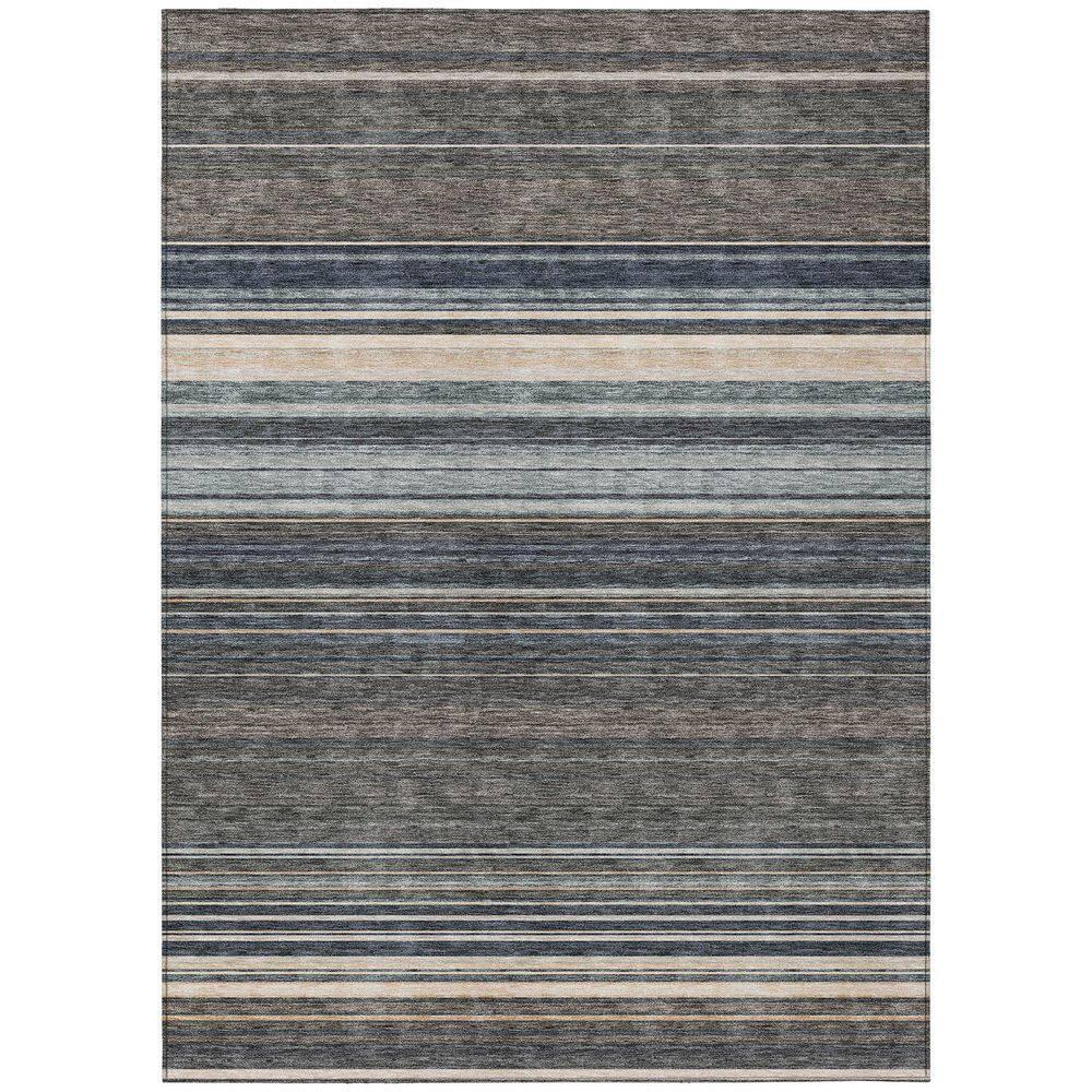 Chayden Washable Striped Indoor / Outdoor Rug