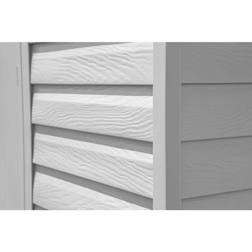 6 ft. W x 7 ft. D Galvanized Steel	 Storage Shed