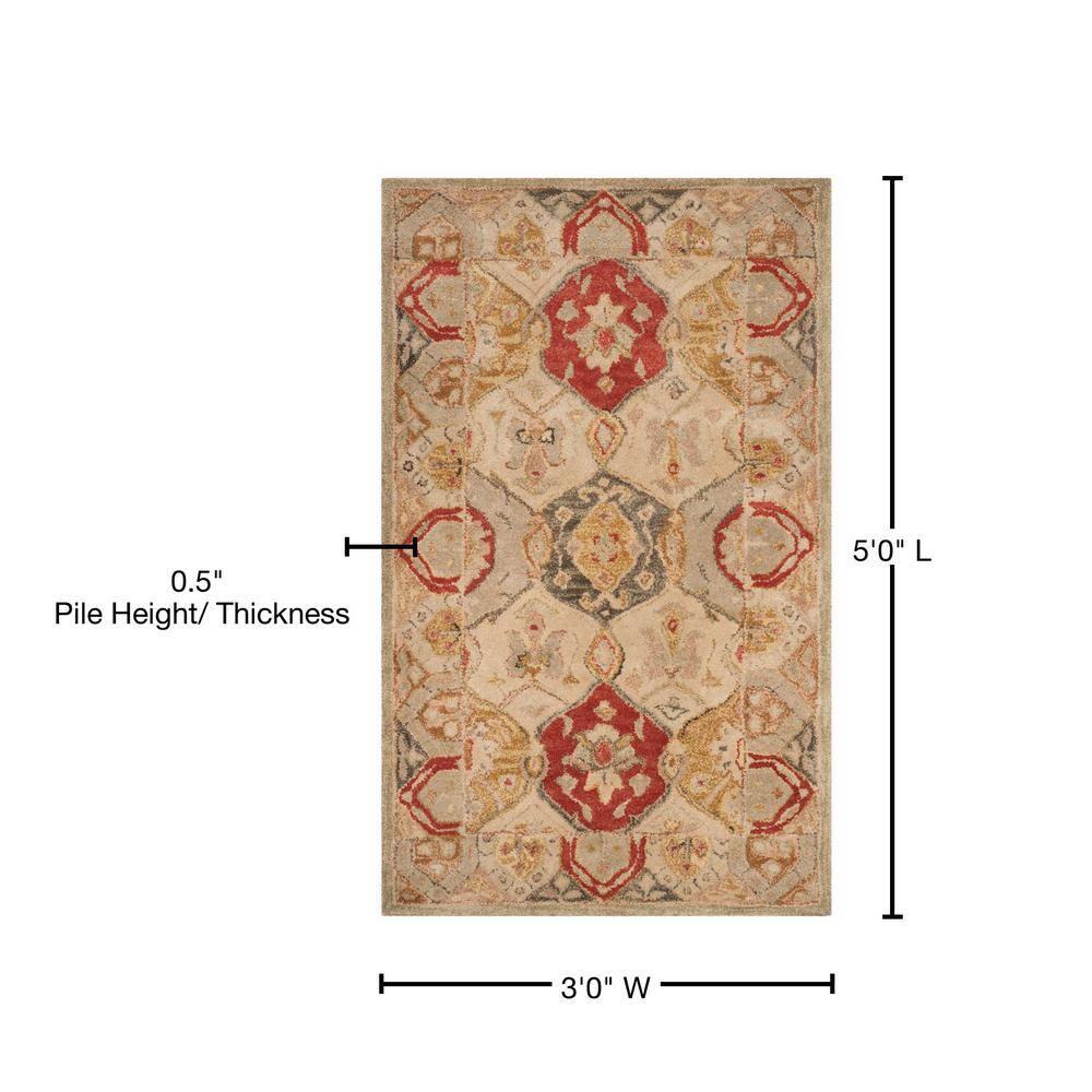 Antiquity Hand Tufted Wool Oriental Rug