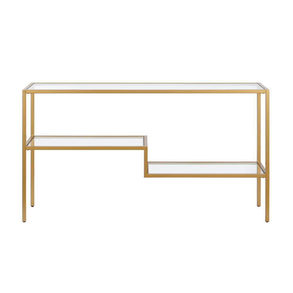 Lovett Glass Top Console Table