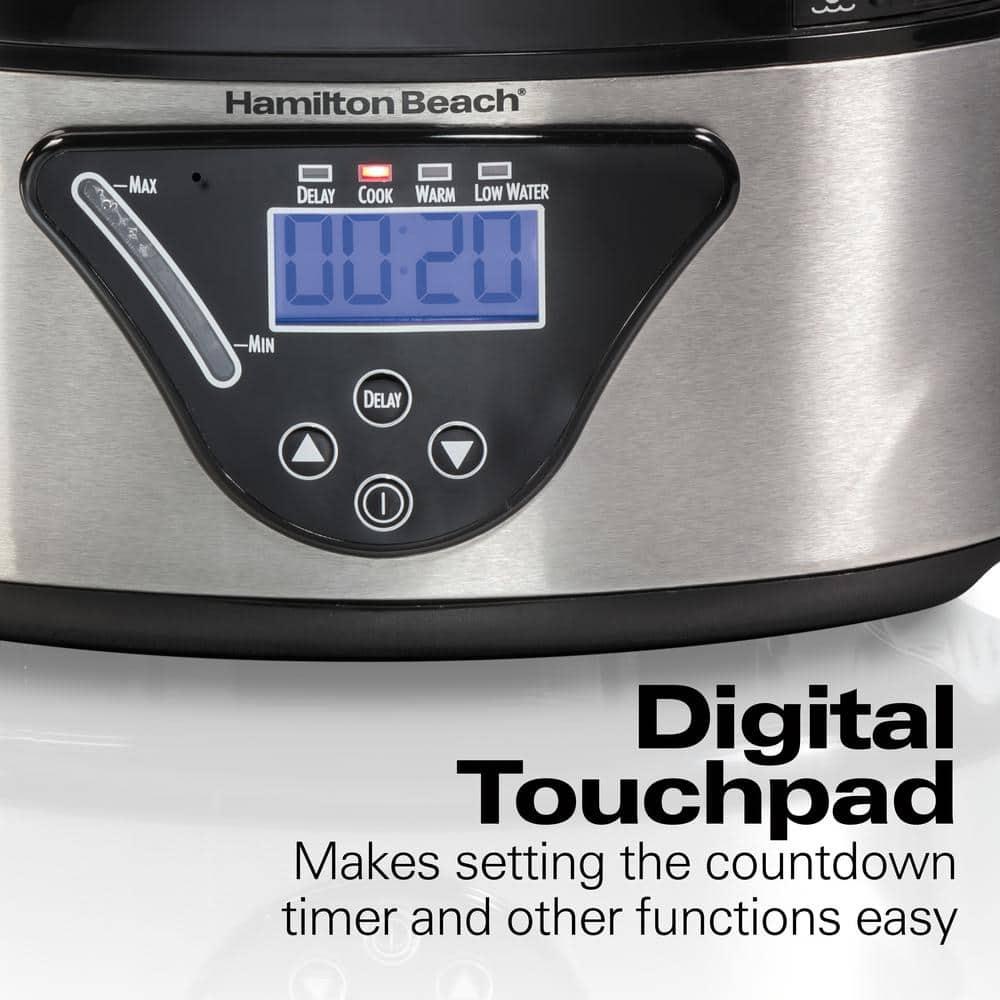 Hamilton Beach 5.5 Quart Digital Steamer