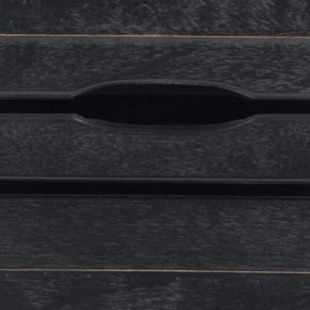 Samara 5 Drawer Cabinet - AMH5714 - Distressed Black - Safavieh Couture