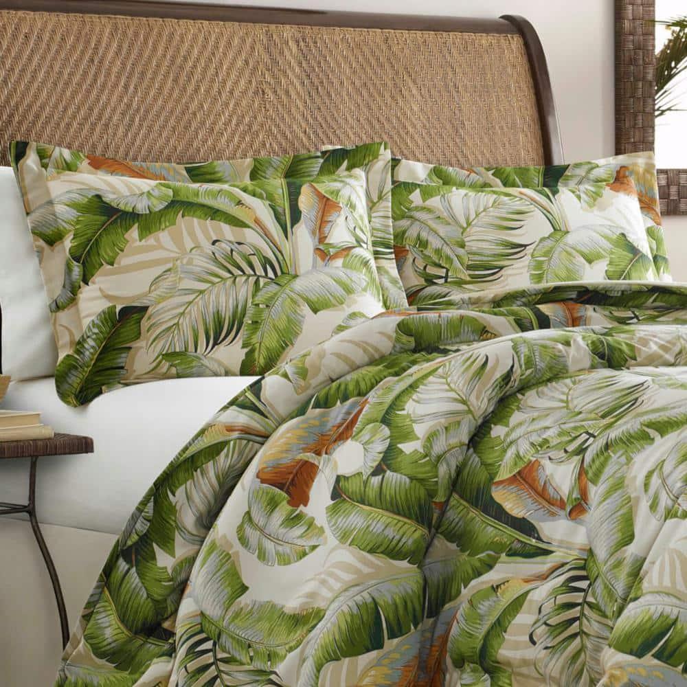 Tommy Bahama Home Tommy Bahama Palmiers Cotton Reversible 4 Piece Comforter Set